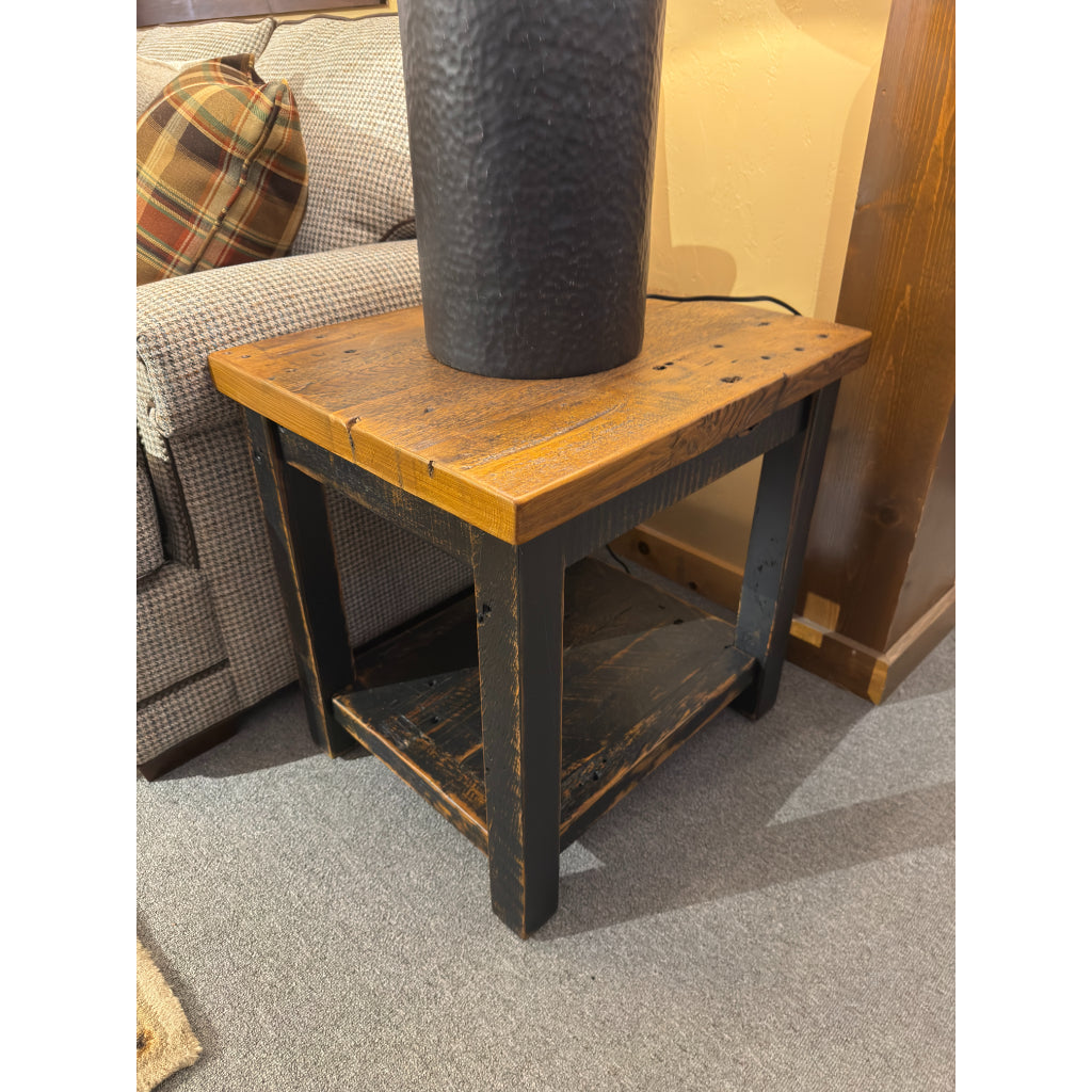 20 x 24 End Table With Shelf - Shop The Showroom