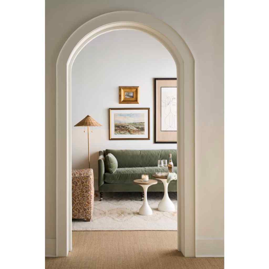 90?¡À Madeline Sofa - Antiqued Moss Velvet