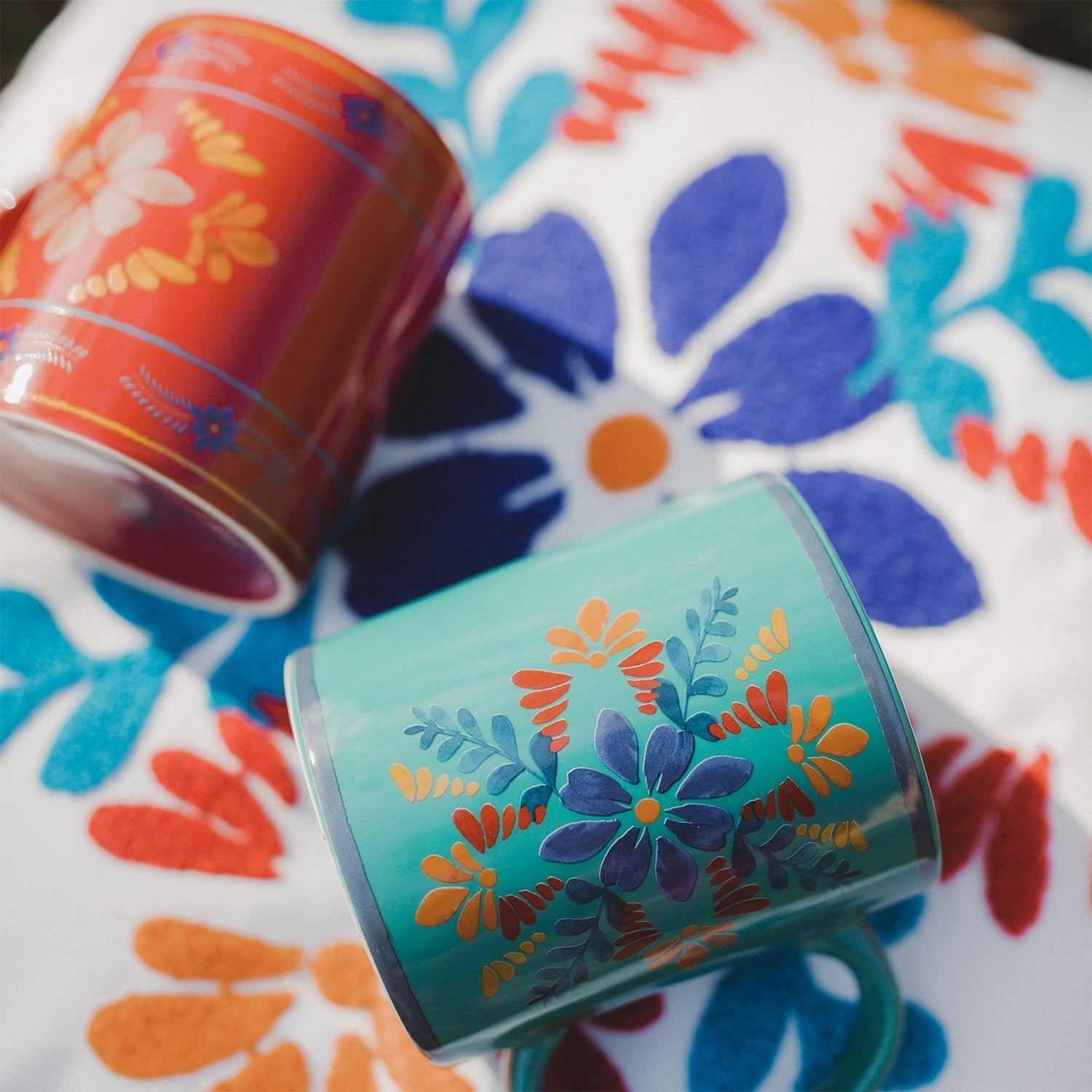 Bonita Mugs 4 Pc Red