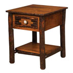 Wildwood End Table with Solid Bottom Shelf