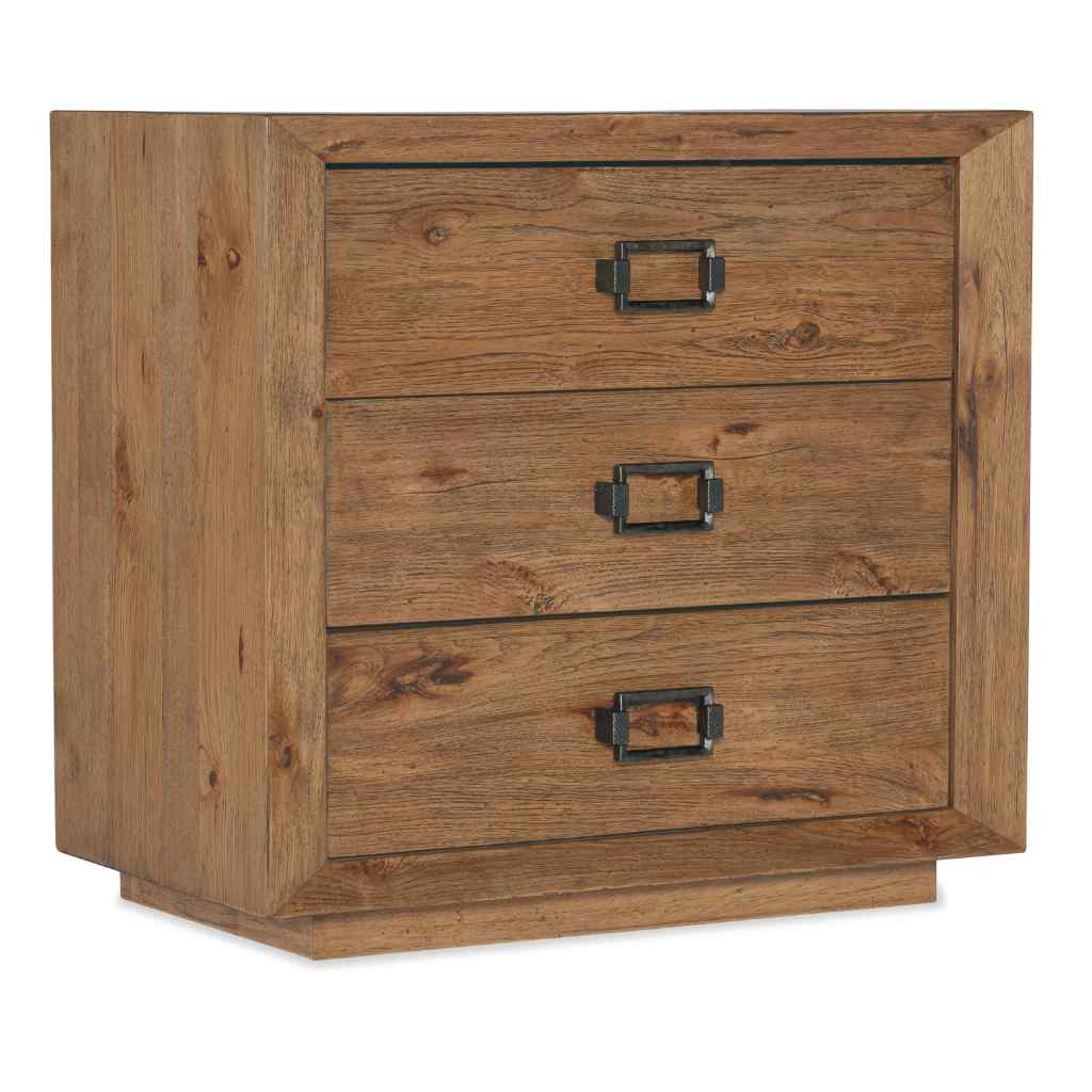 Big Sky Three Drawer Nightstand