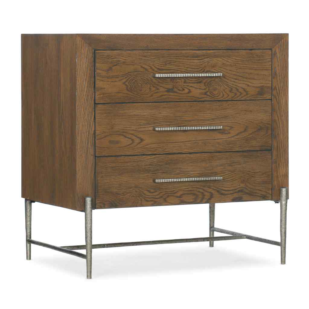 Chapman Three-Drawer Nightstand - II