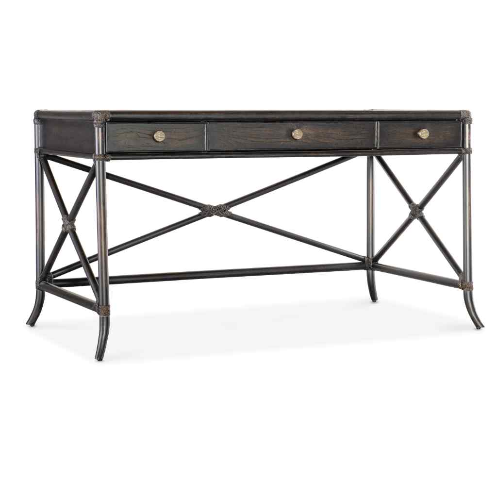 Retreat Pole Rattan Writing Desk - II