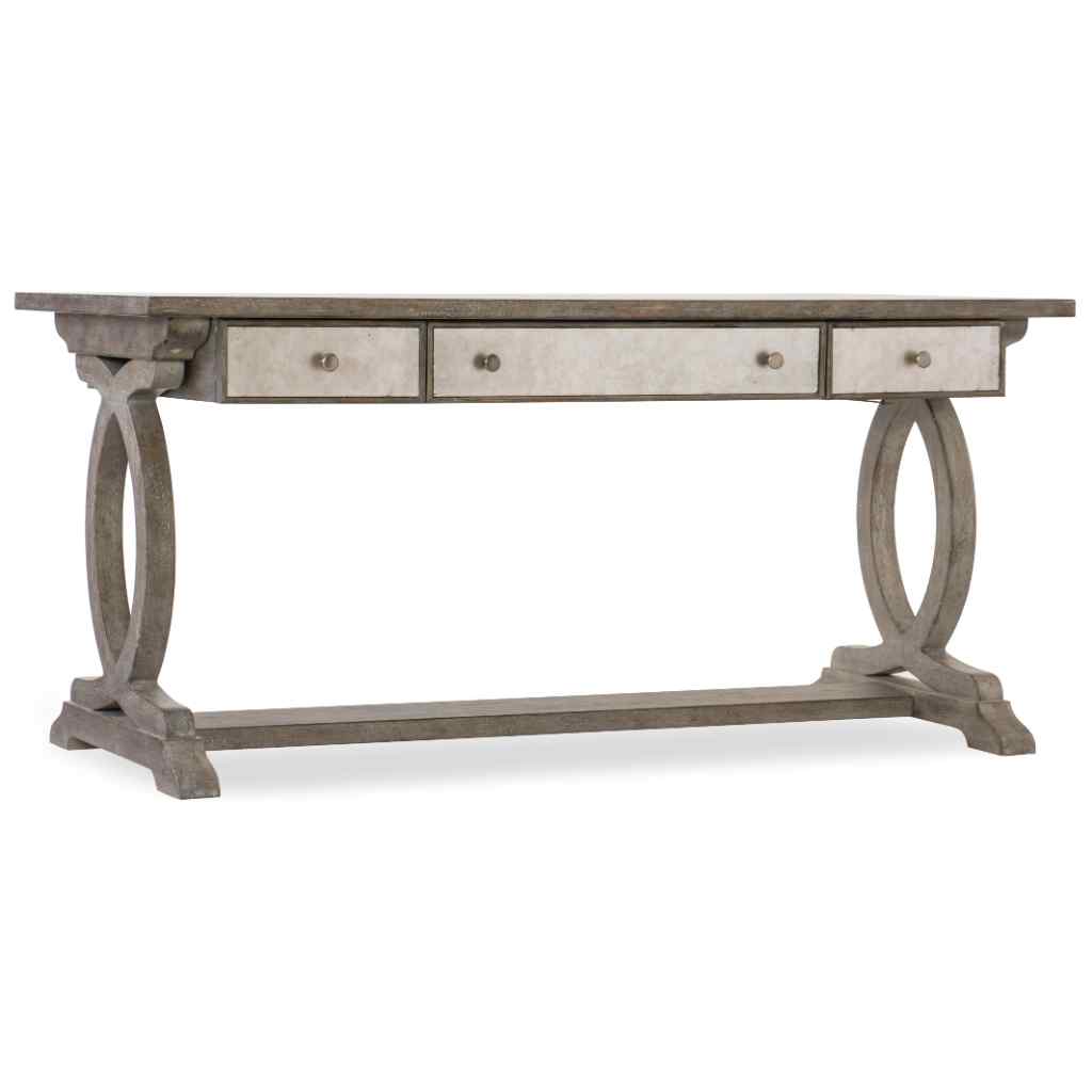 Rustic Glam Trestle Desk