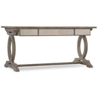Rustic Glam Trestle Desk