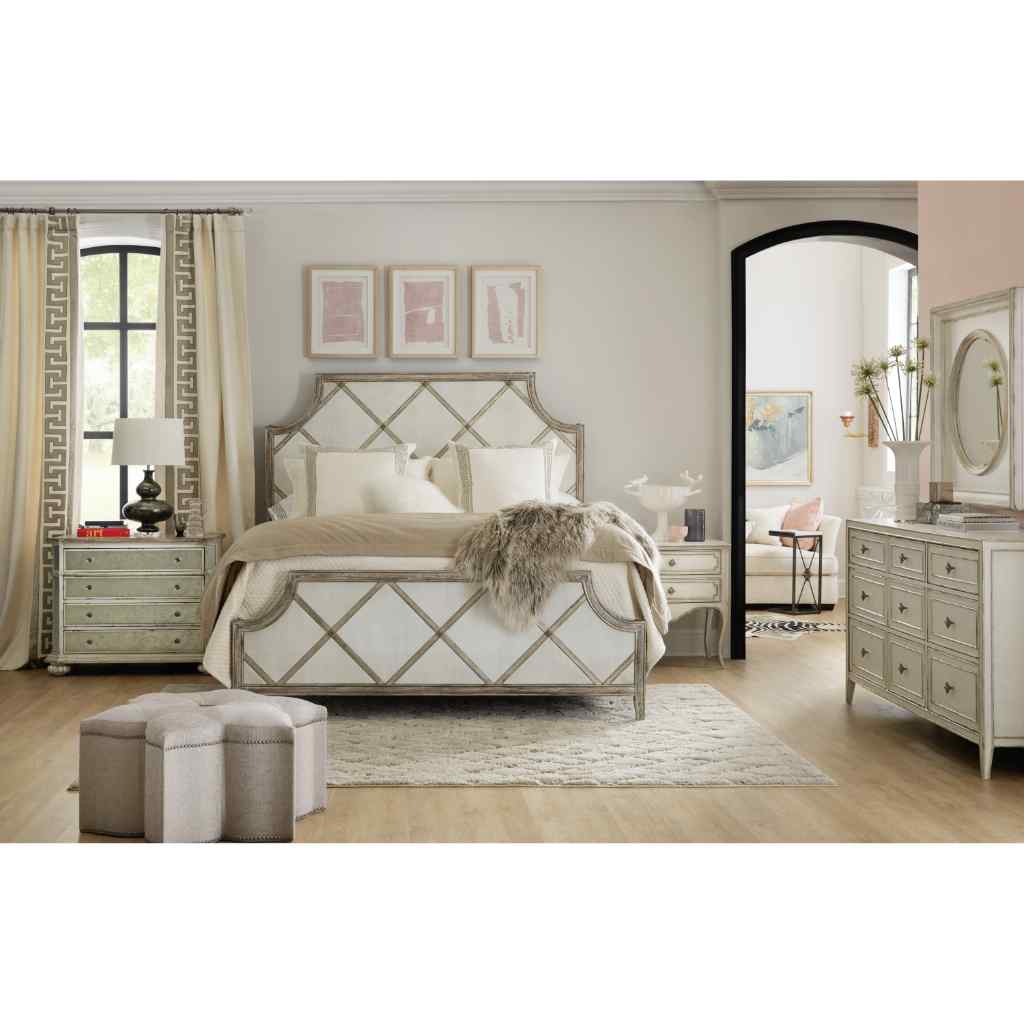 Sanctuary Diamont King Panel Bed