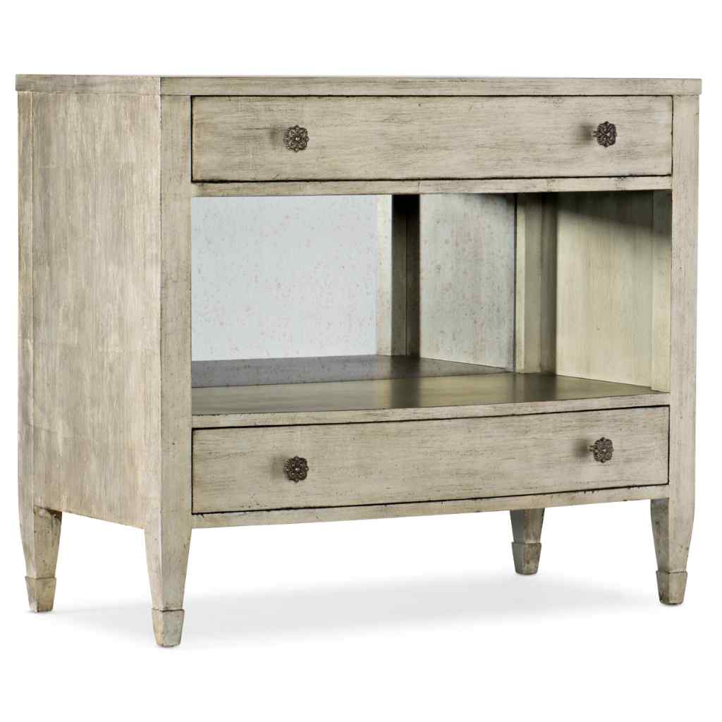Sanctuary Gemme Two Drawer Nightstand