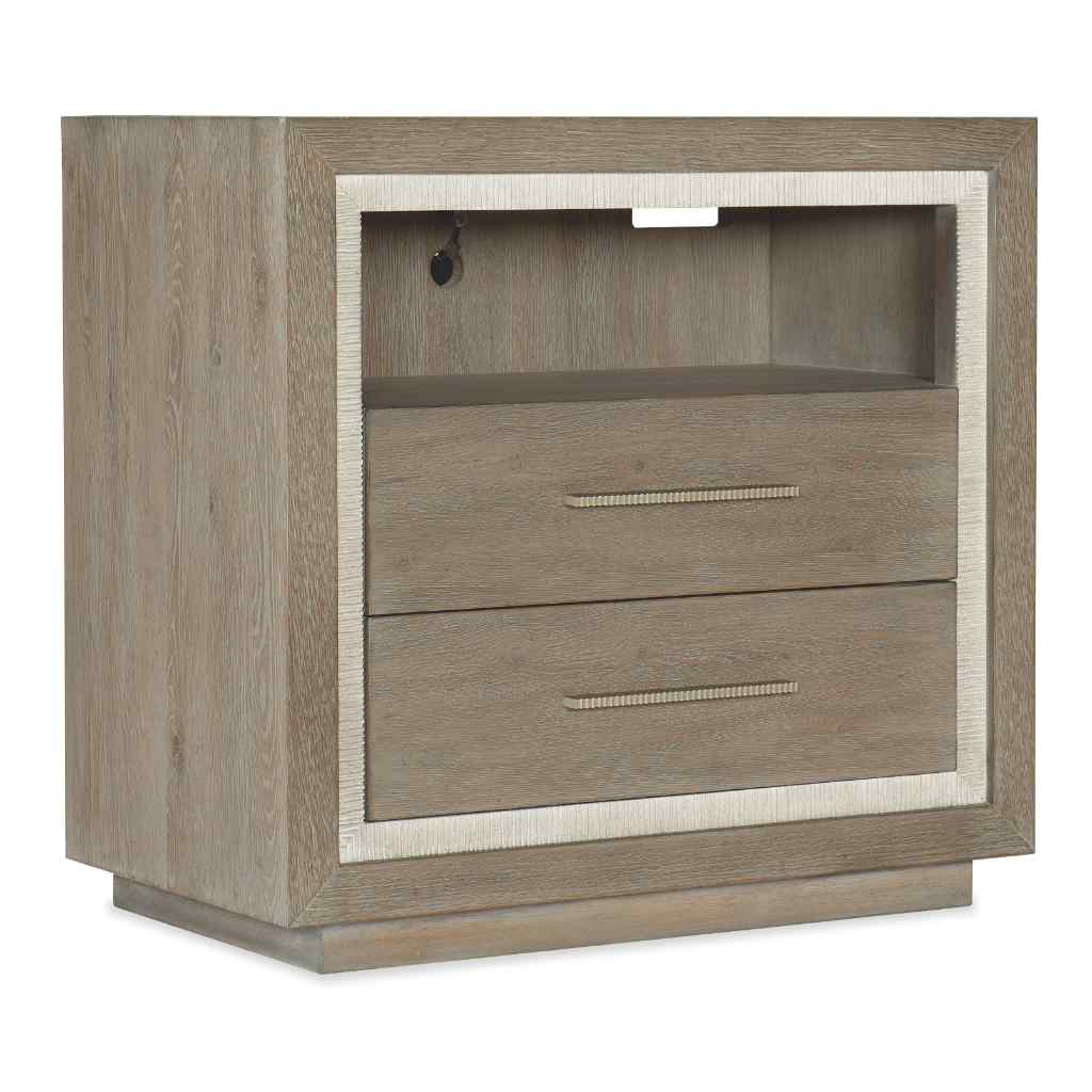Serenity Balboa Two Drawer Nightstand