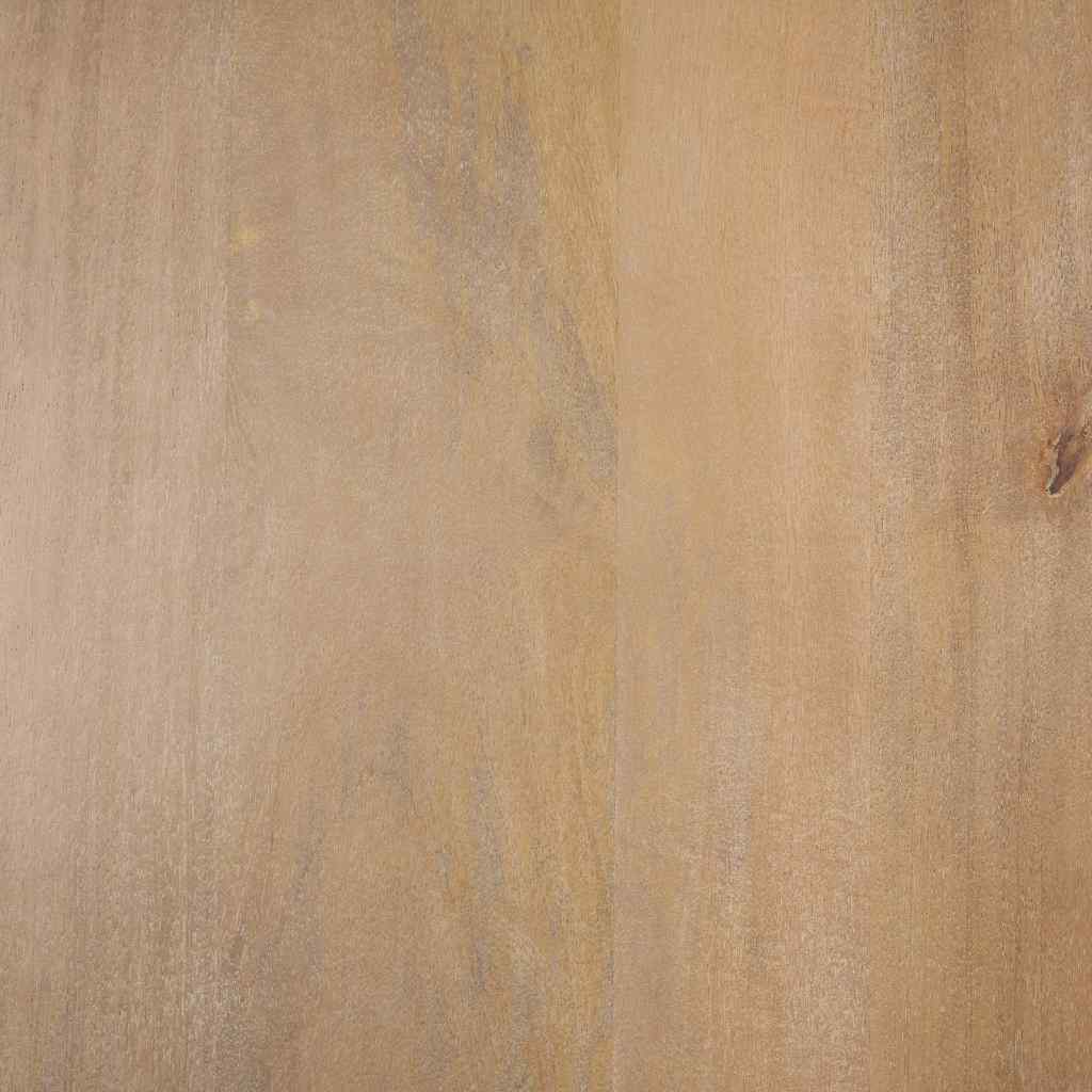 Terra 60L X 60W X 30H Light Brown Wood Round Fluted Dining Table